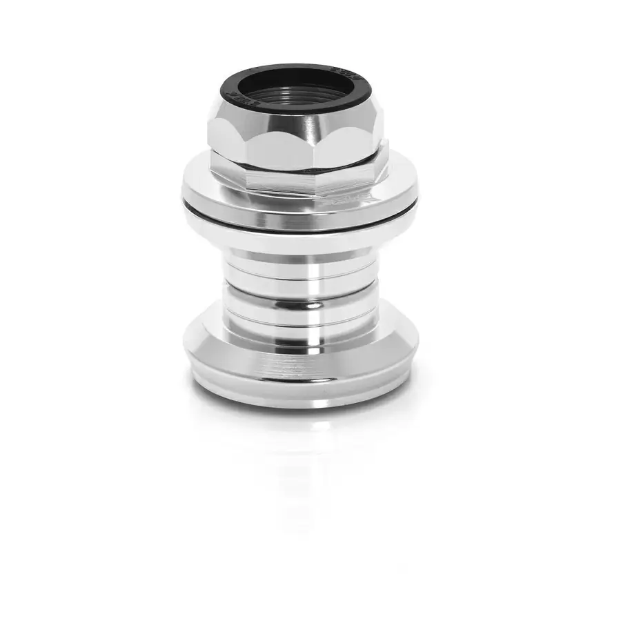 Serie sterzo HS-S03 1'' cono 26,4 mm argento - image