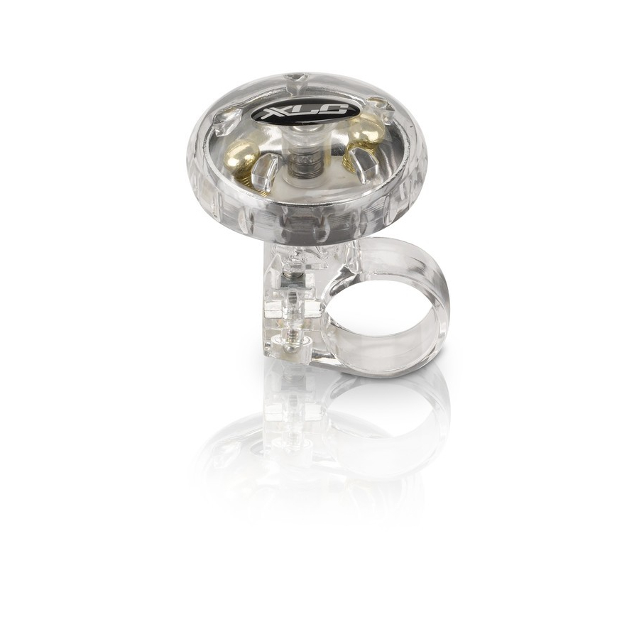 Fahrradklingel DD-M12 silber transparent