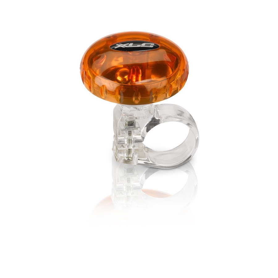 Fahrradklingel DD-M12 orange transparent