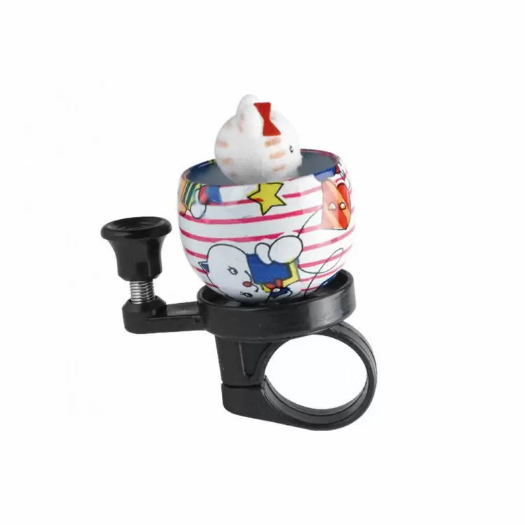 Campanello per Bambini DD-M25 Bianco/Rosso - image