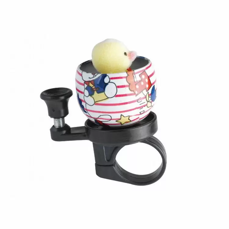 Campanello per Bambini DD-M25 Bianco/Rosso - image