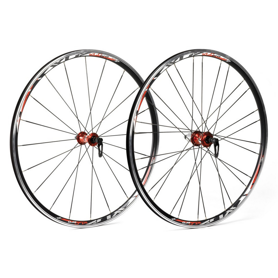 pro racing juego de ruedas 28'' radios planos negros negro
