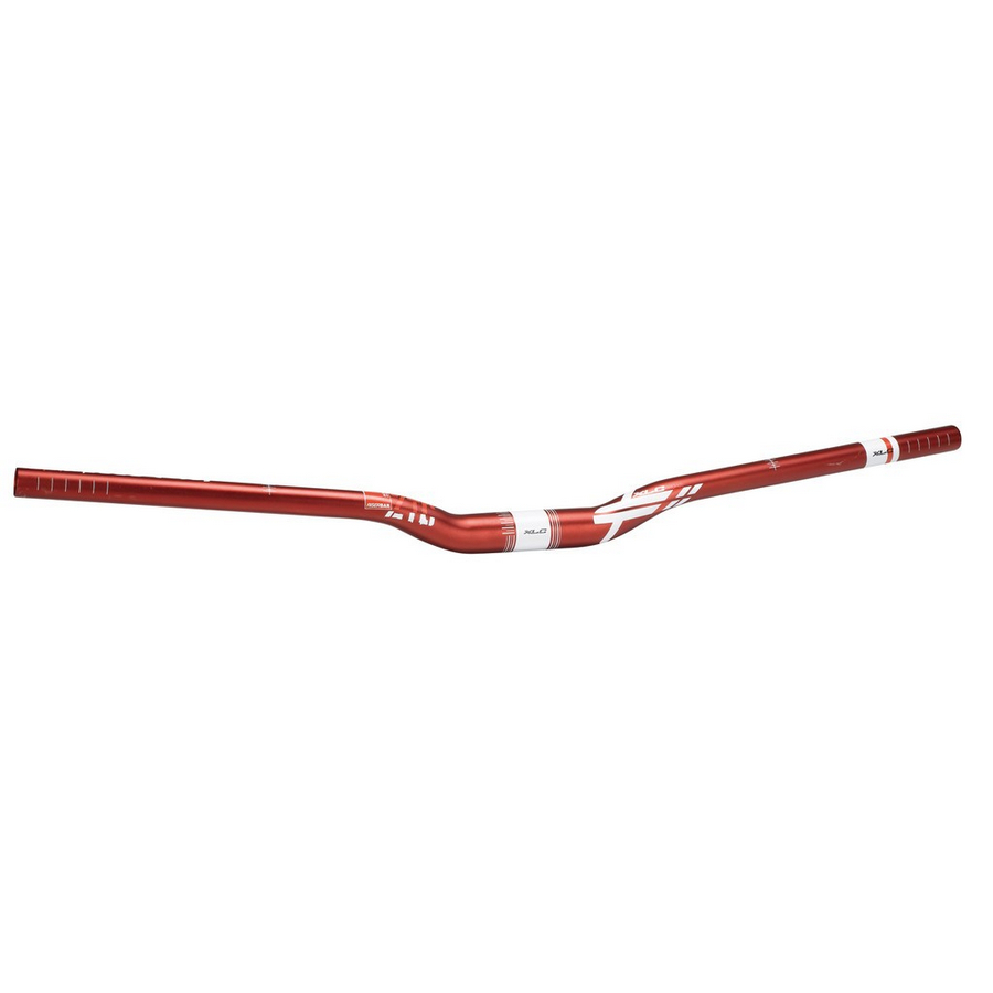 Manubrio pro ride riser bar hb-m16 diametro 31,8 mm rosso alluminio
