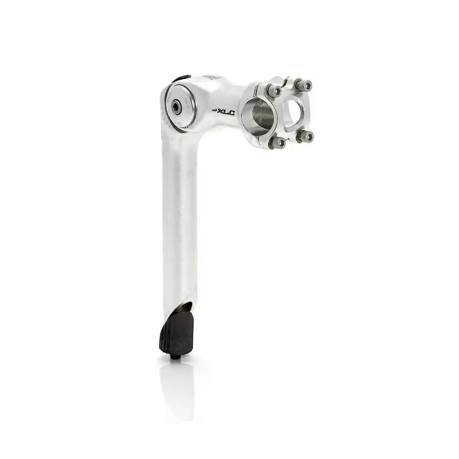 Aluminium stem ST-T02 for fork 1 1/8'' extensione 100 mm silver - image