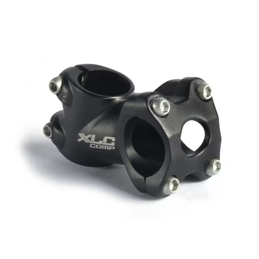 A-Head stem ST-F01 aluminium black 1 1/8'' 31.8 mm ø angle 25° 60mm - image