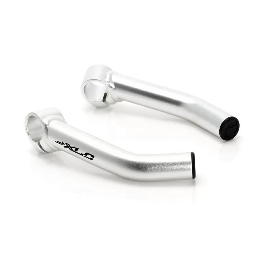 Bar-ends BE-A01 plata mate - image