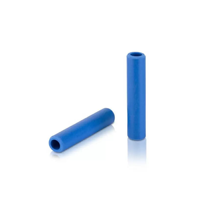 Poignées silicone gr-s31 130mm bleu - image