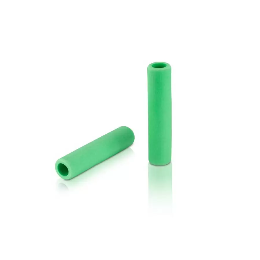 Hand grips silicone gr-s31 130mm green - image