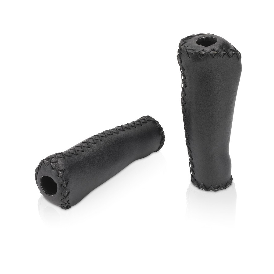 Manopole GR-G11 nero pelle finta 135mm
