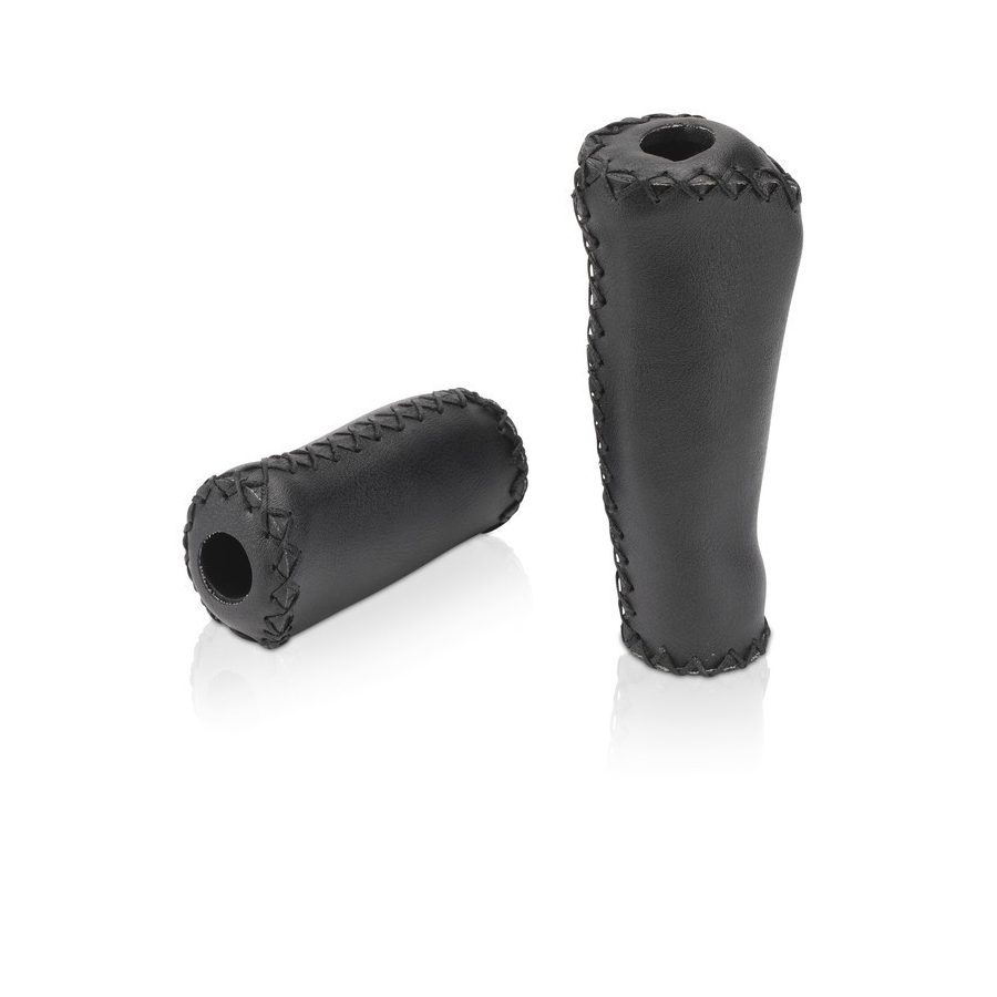 Bar grips GR-G11 black leather optics 135/92mm