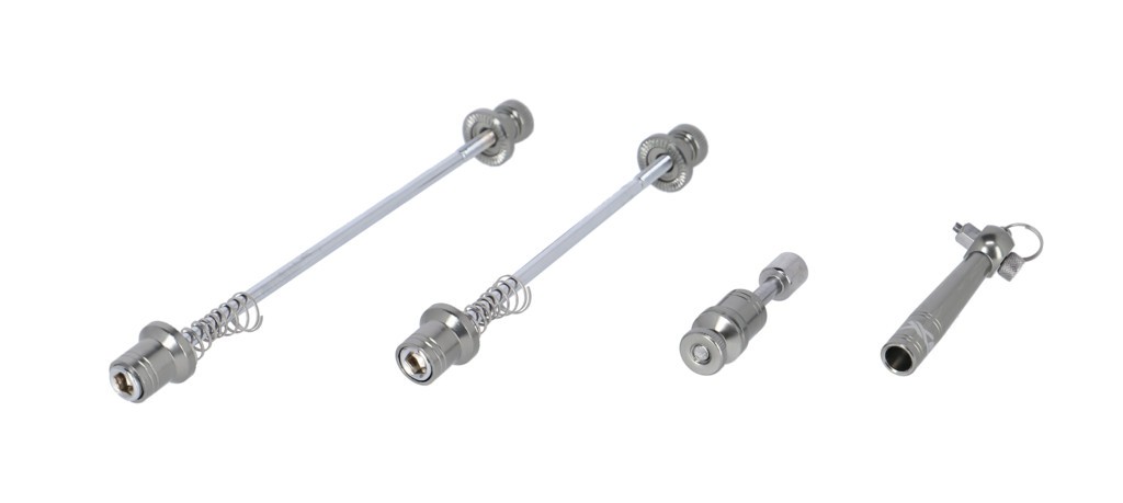 Kit Sgancio Rapido Anteriore/Posteriore QR-L08 Antifurto Grigio