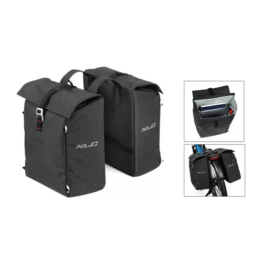 BS-S92 anthracite double water repellent bag - image