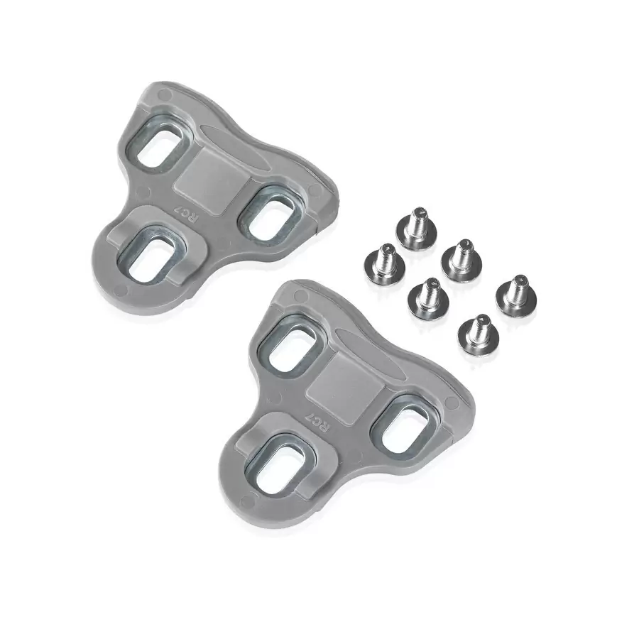 set of cleats pd-x07 fits look-pedals 9° grey - image