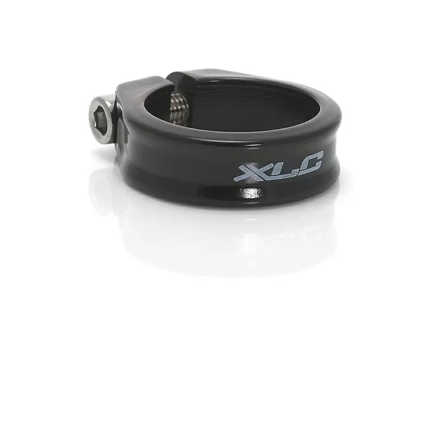 Klemmring für alle Sattelstützen PC-B01 Aluminium 34,9mm schwarz - image