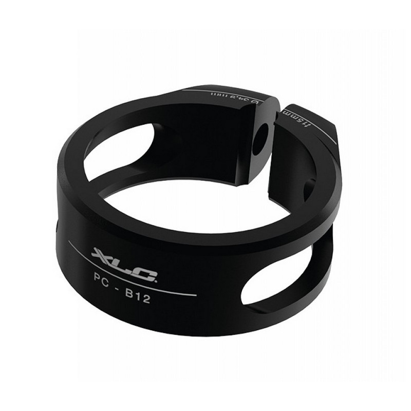 Collier de serrage pour tige de selle PC-B12 Diamètre 34,9 mm, 15 mm, noir