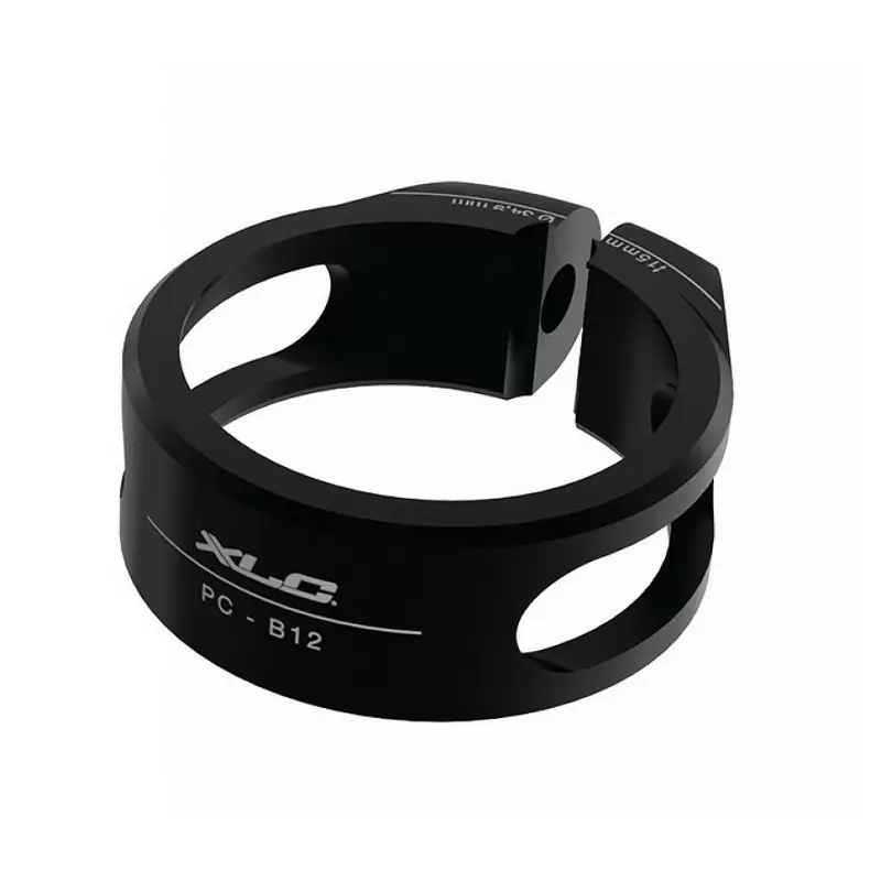 Collier de serrage pour tige de selle PC-B12 Diamètre 34,9 mm, 15 mm, noir - image