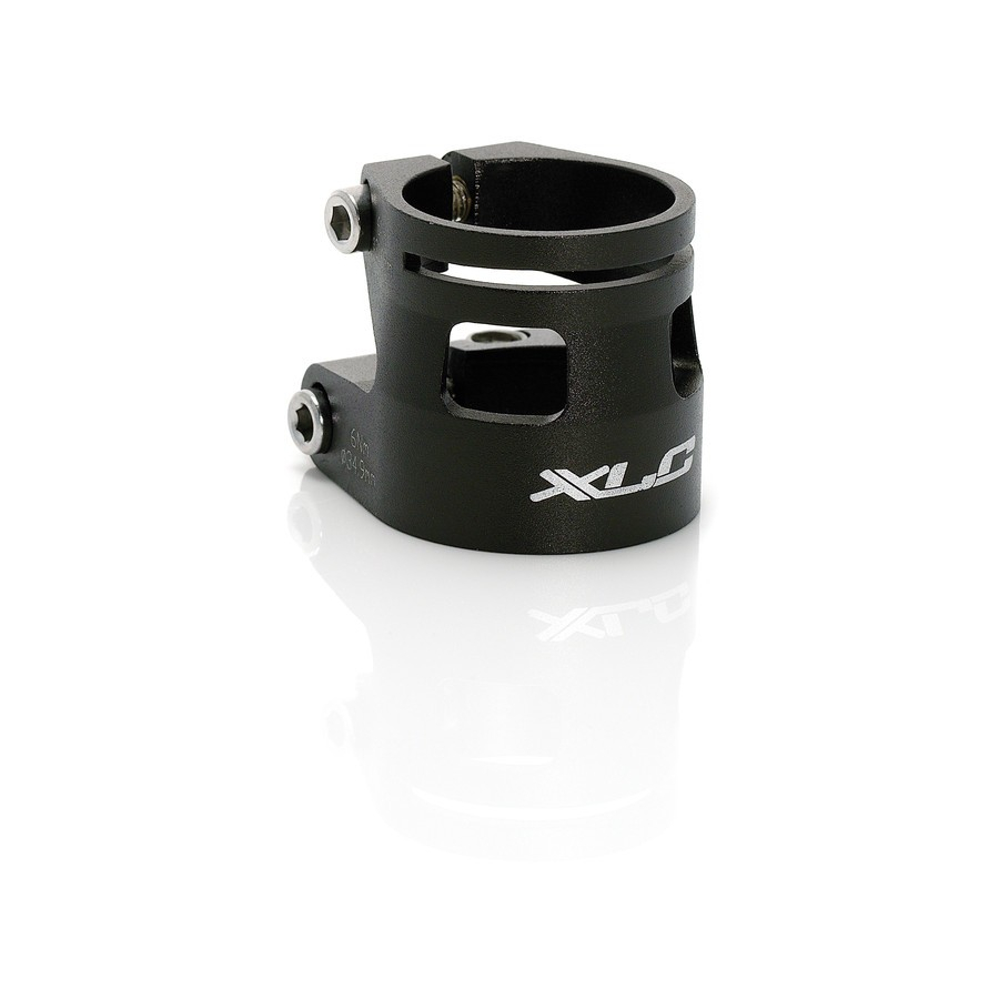 Seat post clamp ring PC-B04 black for 31.6/34.9mm