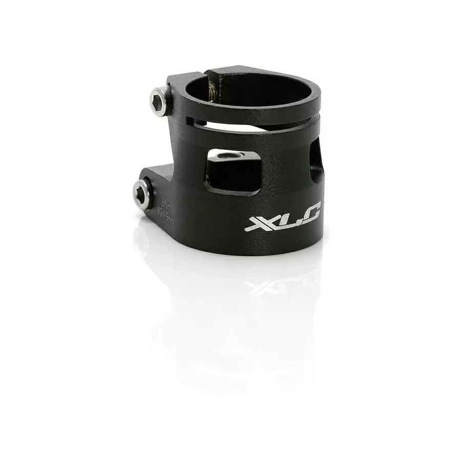 Seat post clamp ring PC-B04 black for 31.6/34.9mm - image
