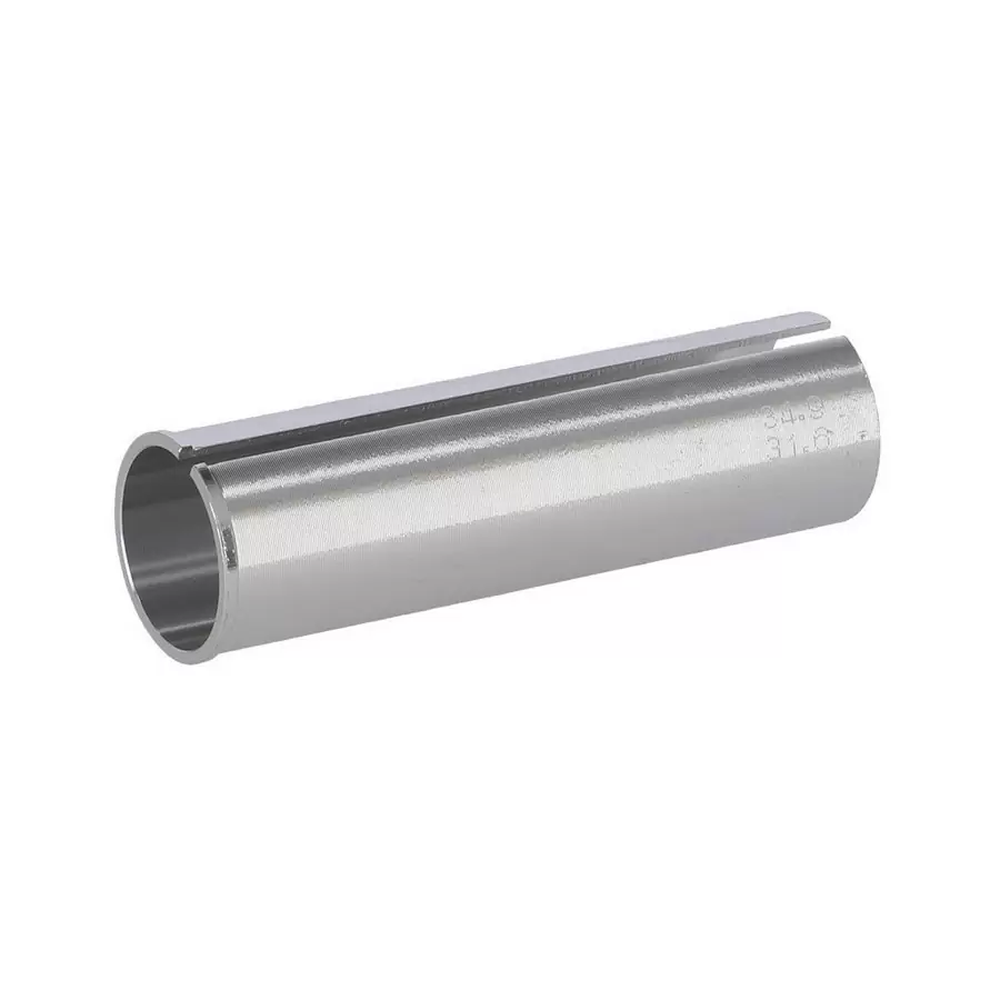 Seatpost adapter SP-X20 from 31.6mm to 34.9mm length 120mm silver - image