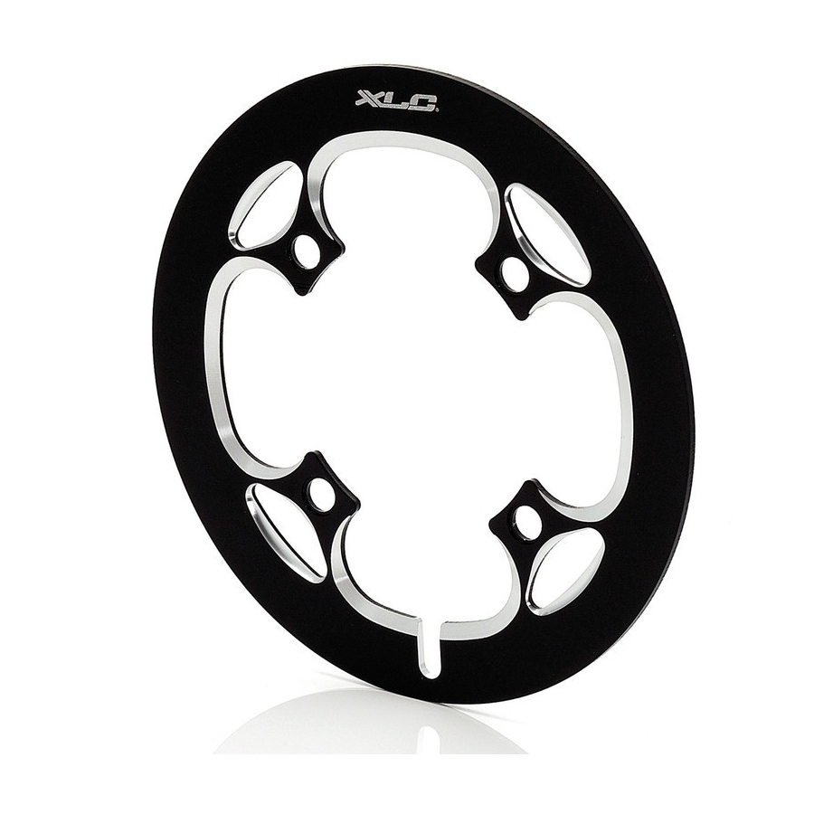 Protetor de corrente Q-Ring CG-A01 preto/prateado, para 38 rodas dentadas