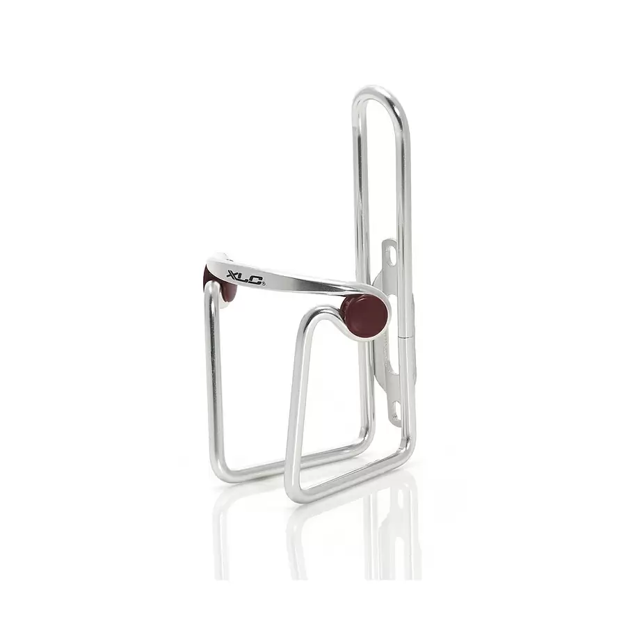 Portabotellas aluminio BC-A02 almohadilla plateada - image