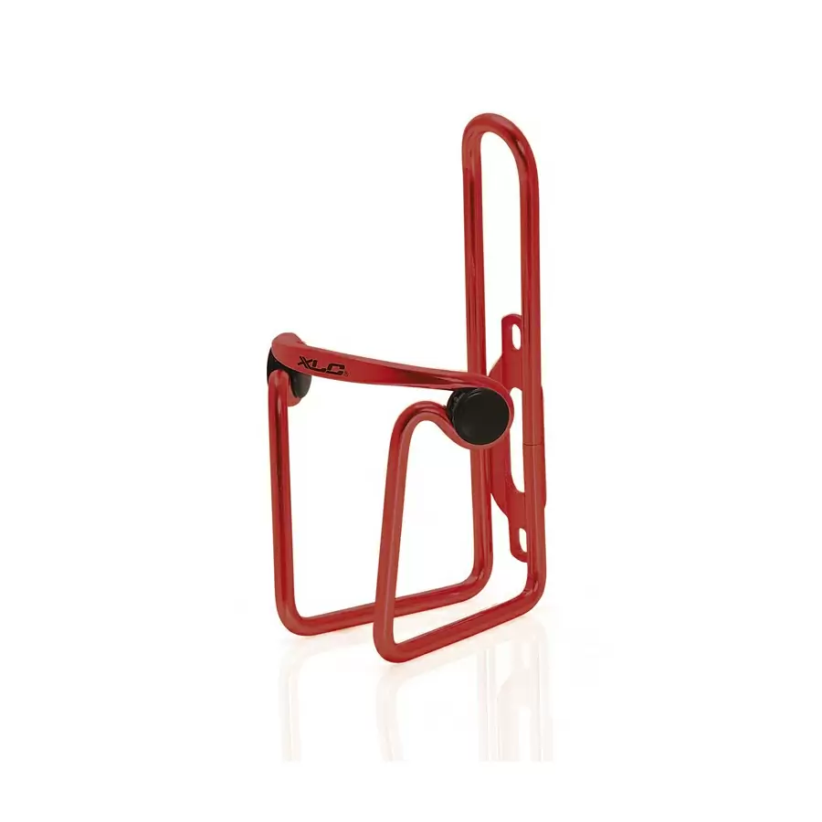 Trinkflaschenhalter Aluminium BC-A02 roter Polsterrand - image