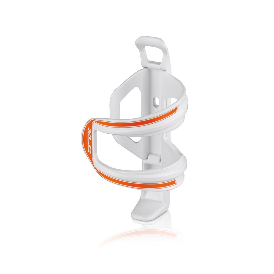 Bottle holder Sidecage white/orange