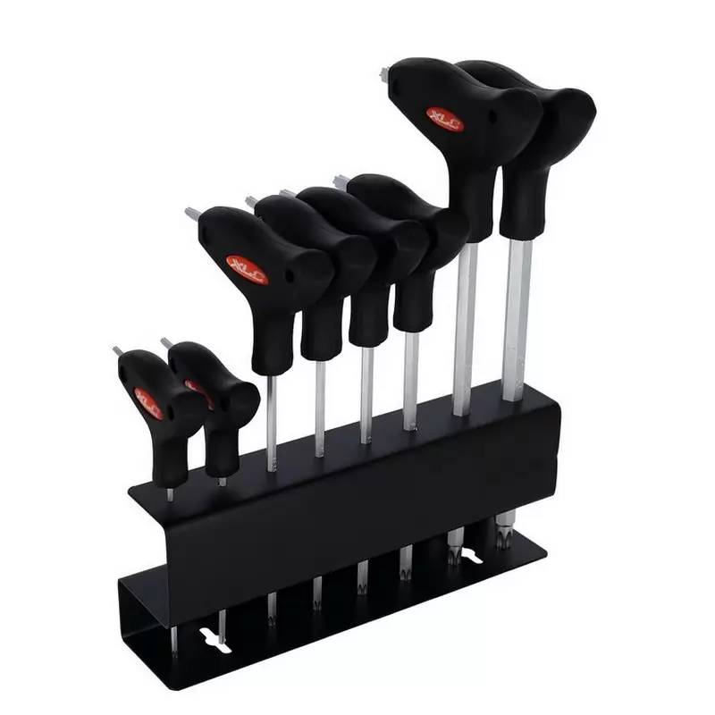 Set di chiavi Torx TO-S103 10/15/20/25/30/40/45/50mm, c. espositore - image