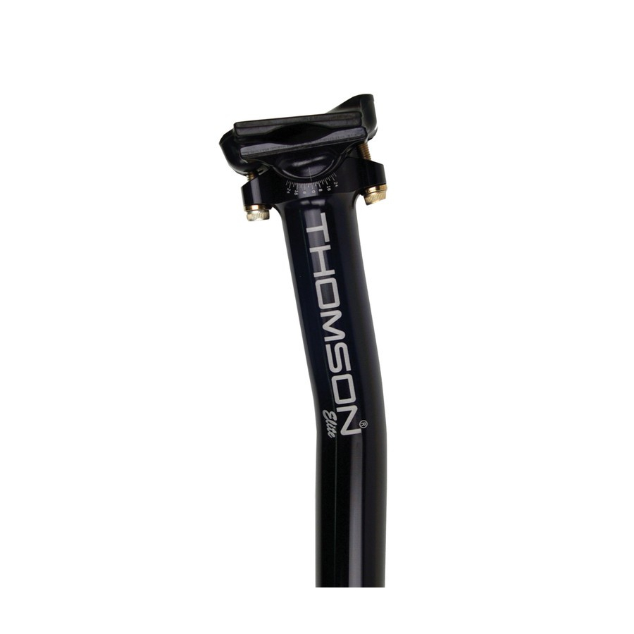 tige de selle elite noir 27,2 mm 410 mm 16 mm