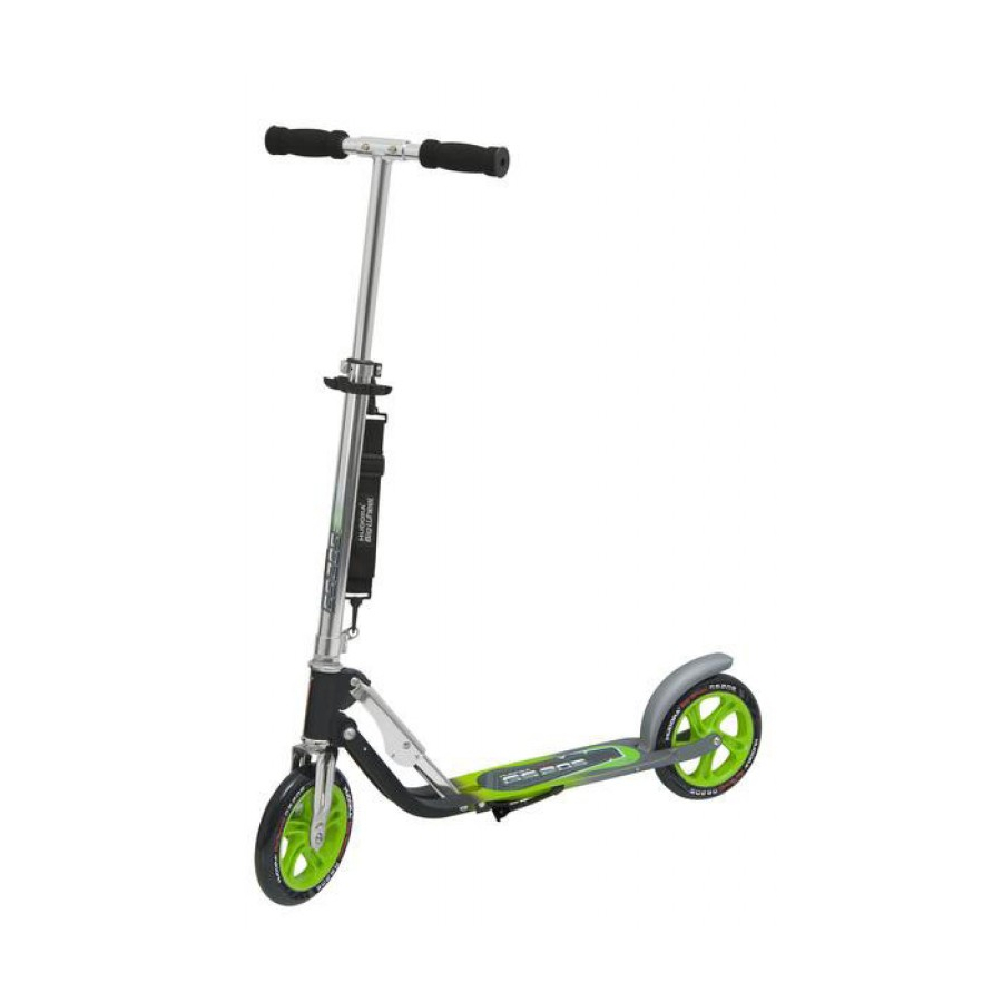 City scooter big wheel alluminio 8'' 205 verde/argento 205mm