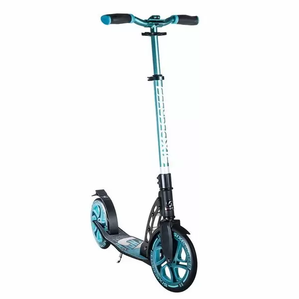 Scooter Black/Blue Aluminium 230mm / 215mm Wheels - image