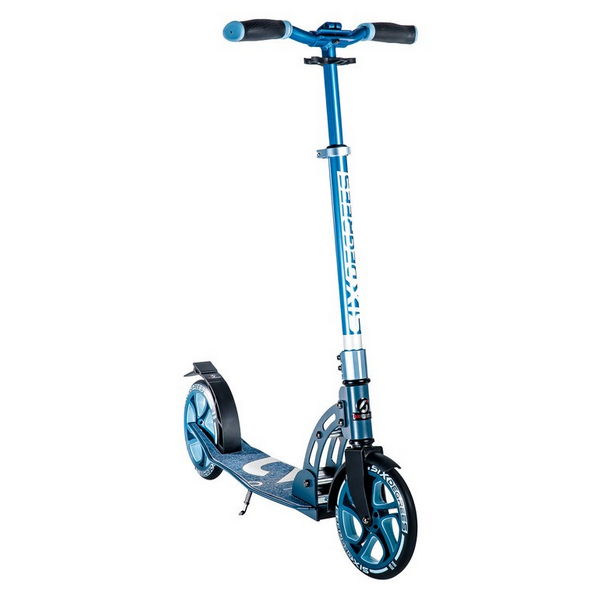Rodas Scooter Azul Alumínio 205mm