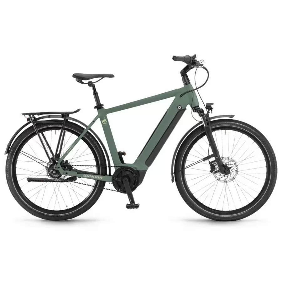 Sinus R8 eco 27.5'' 8s 500Wh Bosch Active Plus Green Man 2022 Size 48 - image