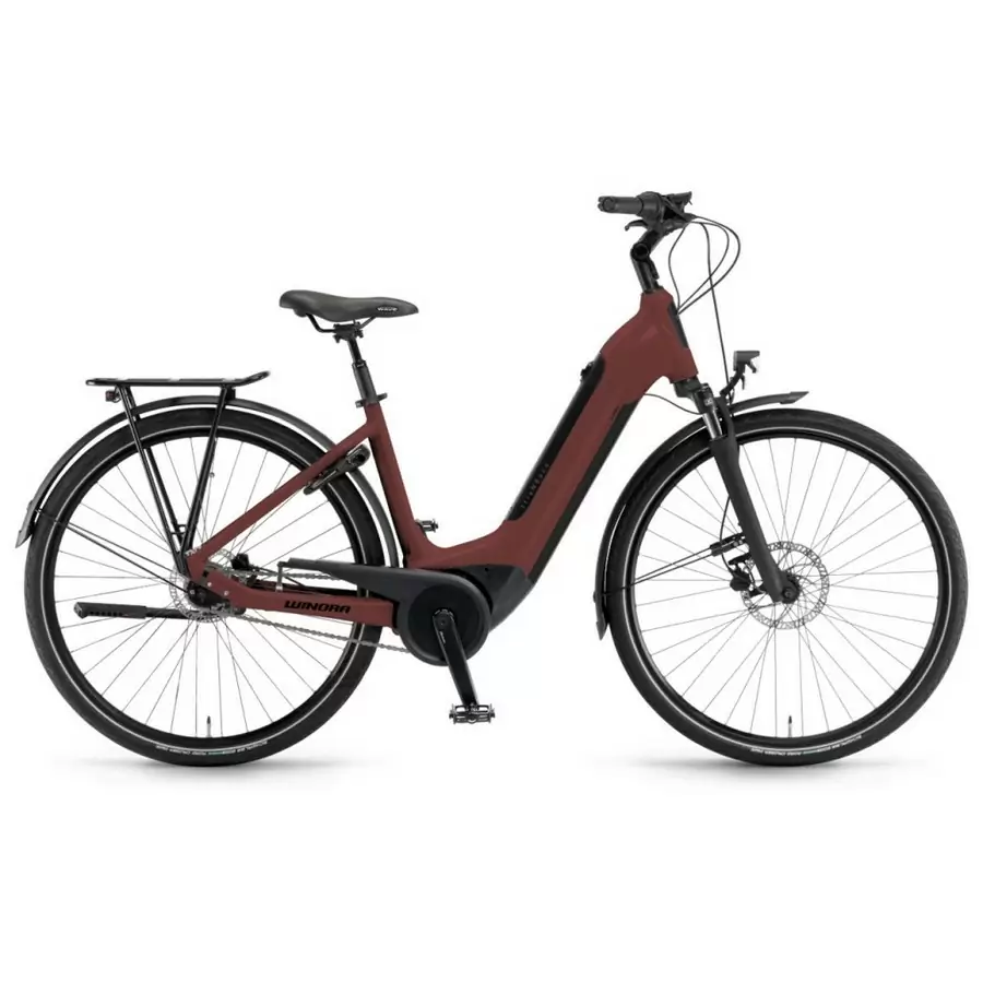 Tria N8 eco 28'' 8s 400Wh Bosch Active Plus Red 2022 Size 41 - image