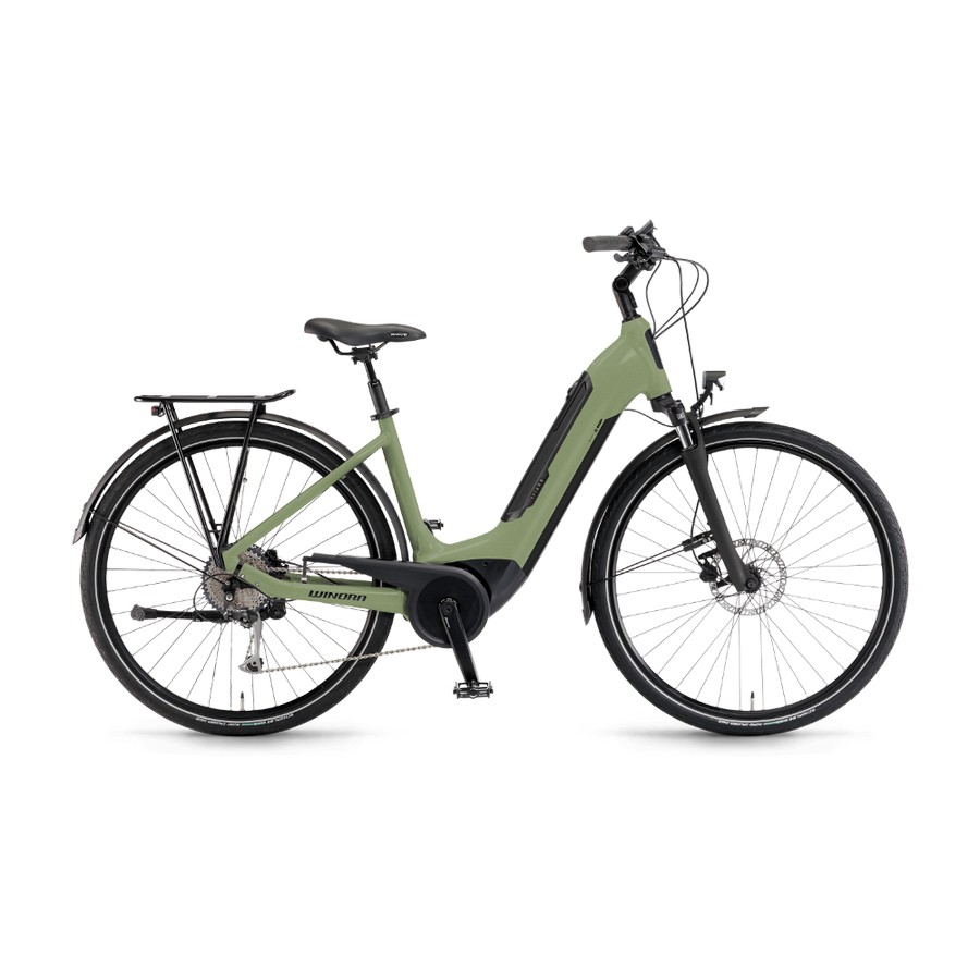 Tria X9 Low 28'' 9v 500Wh Bosch Performance Line Smart System Green 2024 Size S