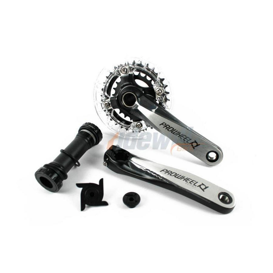Crankset Fat Bike double 22/32x170 120mm integrated spindle