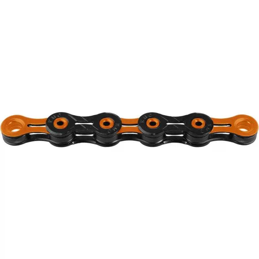 Chaine 11 vitesses x11sl dlc orange/noir - image