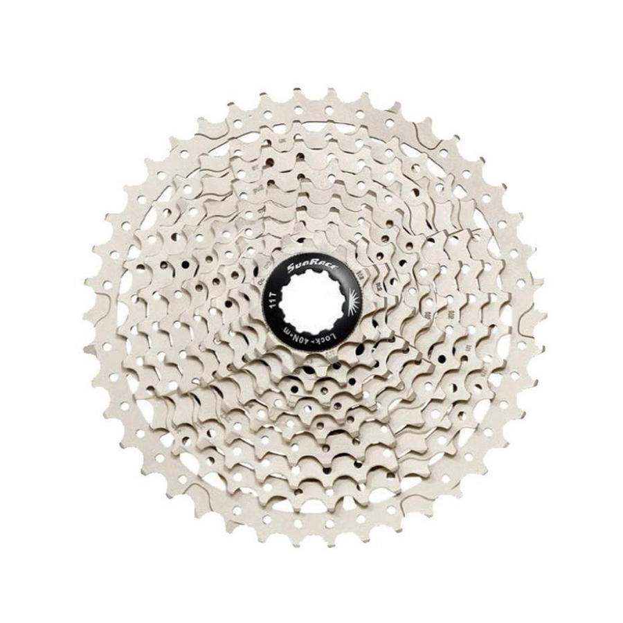 MS3 TAX Wide Ratio 10-speed cassette 11-40T Shimano HG compatible silver