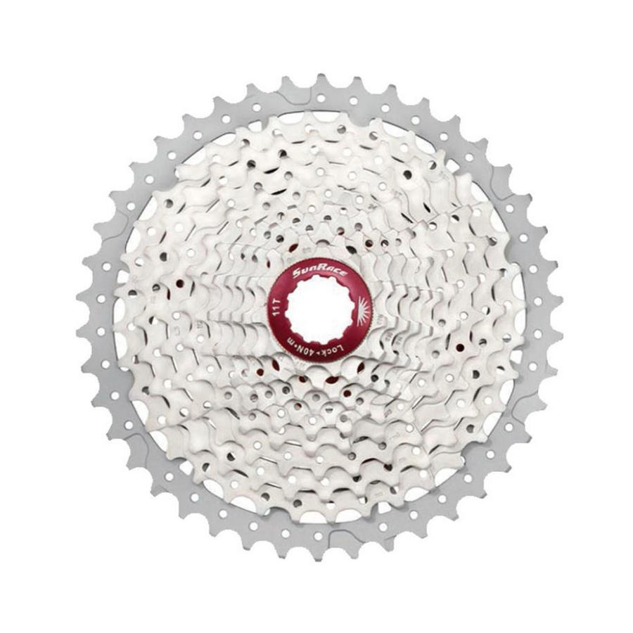 MX8 EAY Wide Ratio 11-speed cassette 11-42T Shimano HG compatible silver