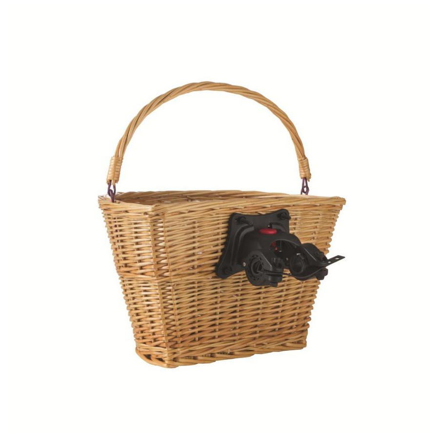 Wicker basket 36x26x22h with quick release natural