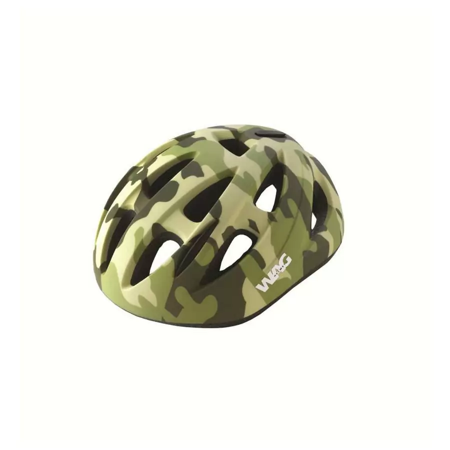 Casque sky boy taille xs camouflage vert - image