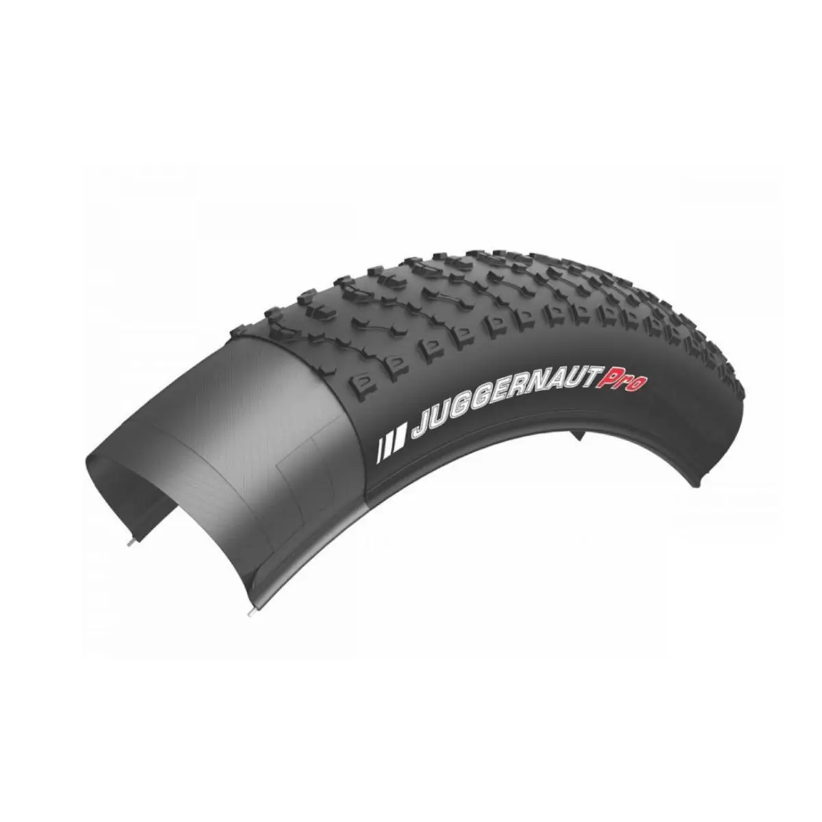 Fat Bike Tire Juggernaut Pro 26x4.0'' Race Dtc Tubeless Ready Black - image