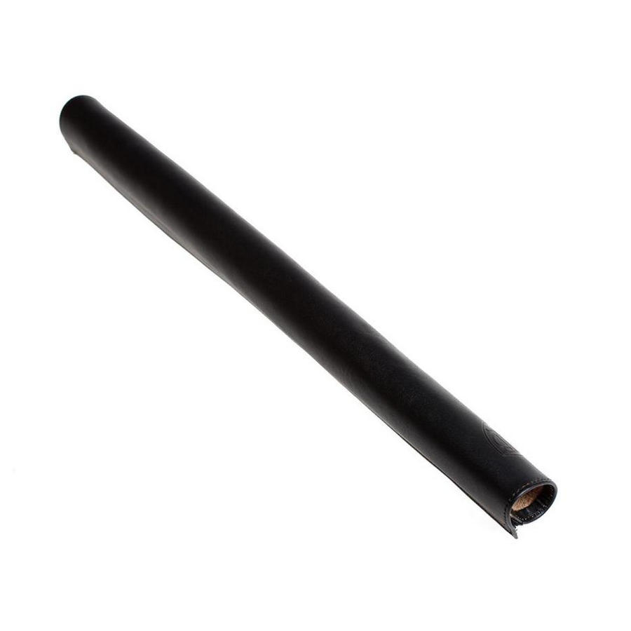 Top tube frame protector leather black