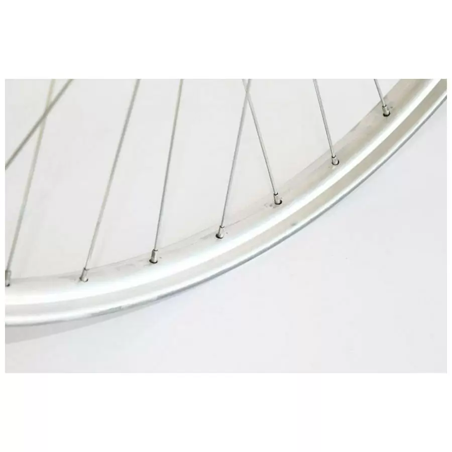 front wheel r 28x1-5/8 aluminium silver #1