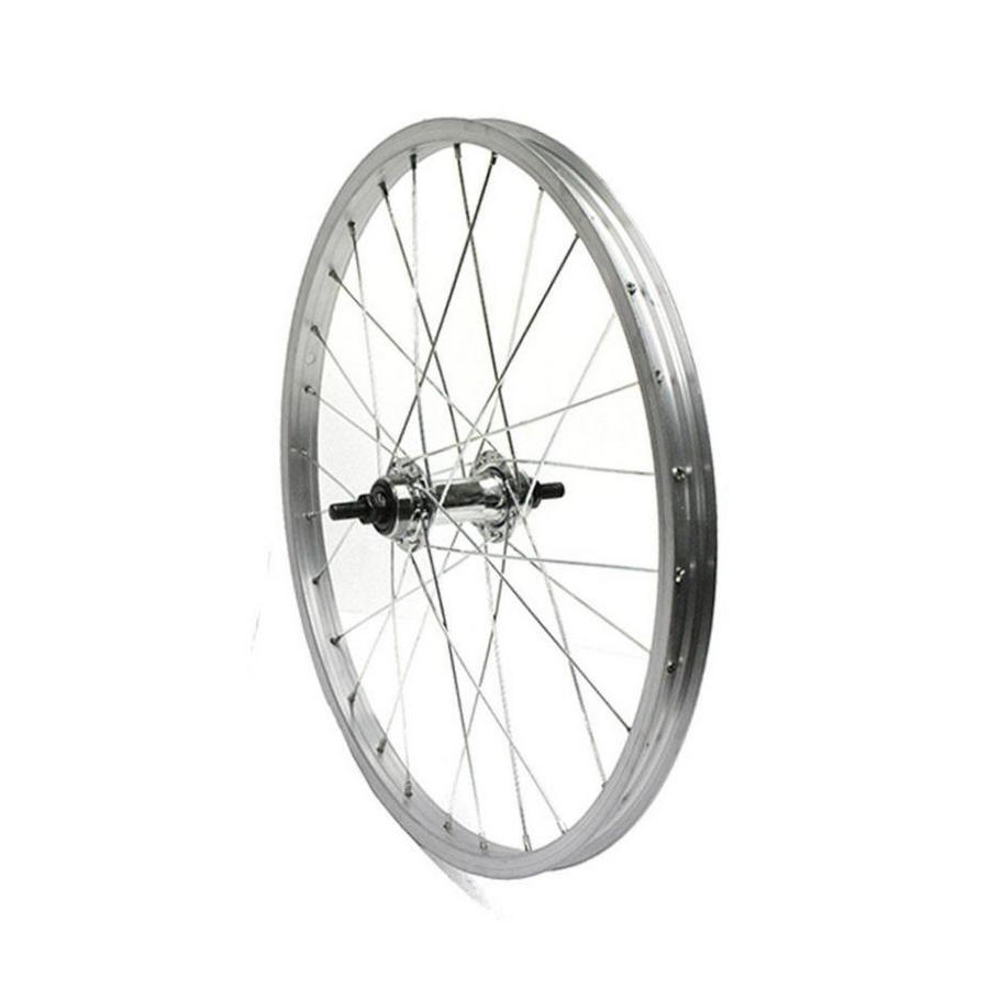 rueda trasera 24x1,75 aluminio 1v plata