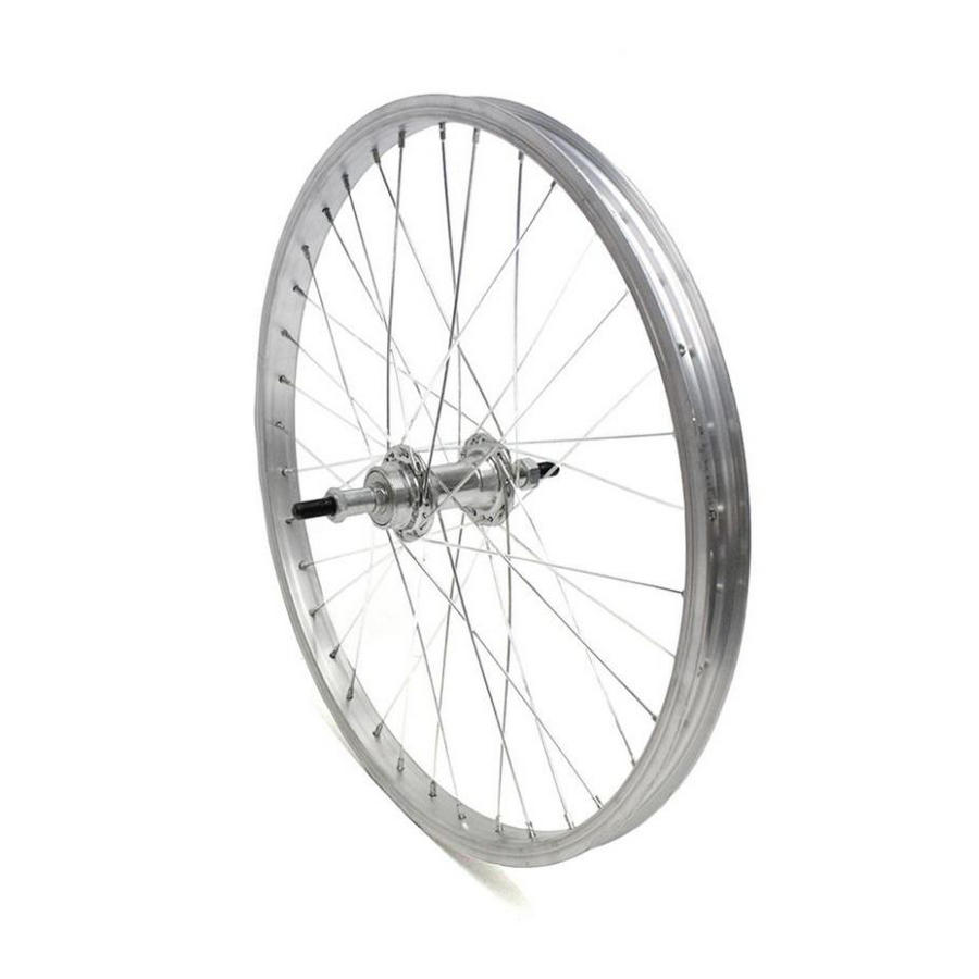 rueda trasera 24x1,75 aluminio 7v plata