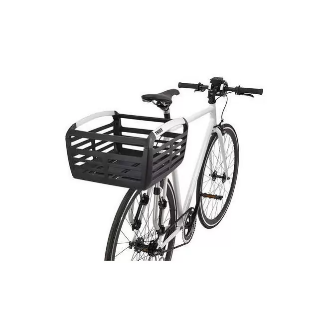 Cesta para bicicleta pack 'n pedal 39x30x20cm aluminio #2