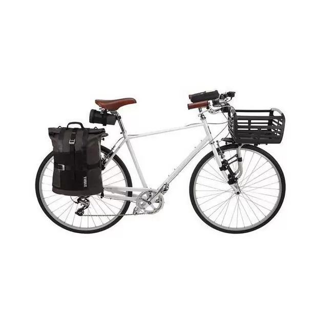 cesta de bicicleta pack 'n pedal 39x30x20cm alumínio #3