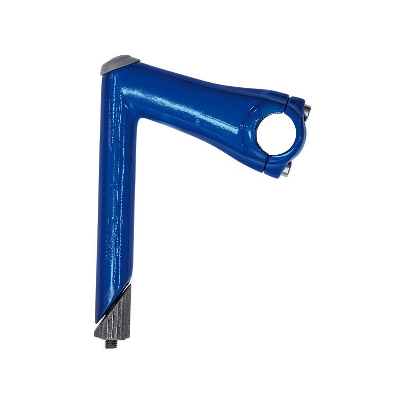 Alloy handle stem race bike and fixed blue 100mm  ø 22,2 mm