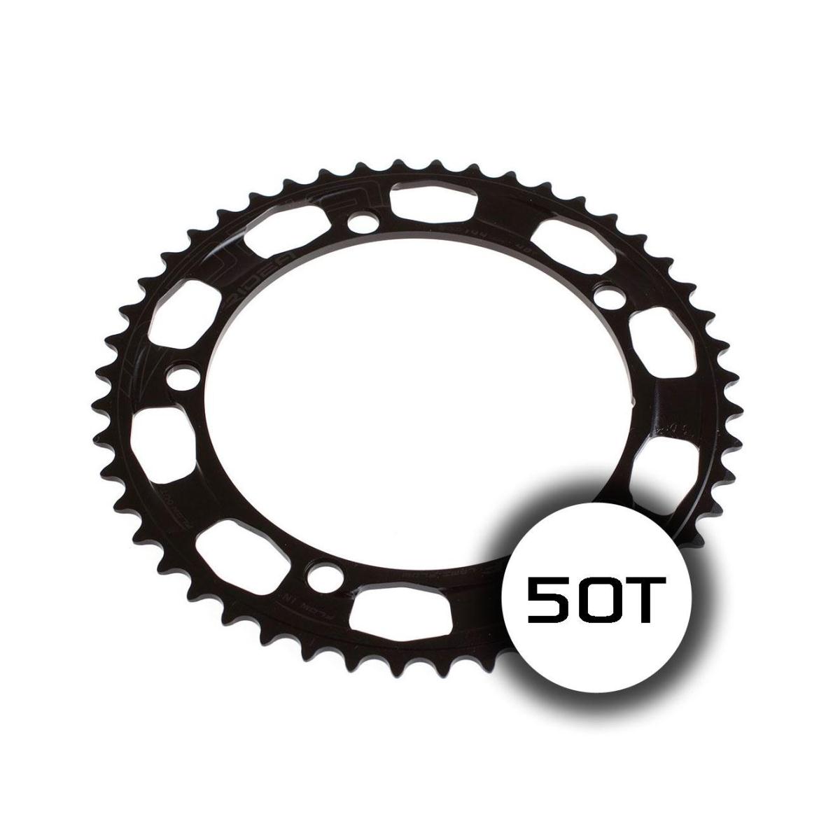 chainring lami flow fixed gear track 50t 144 mm black